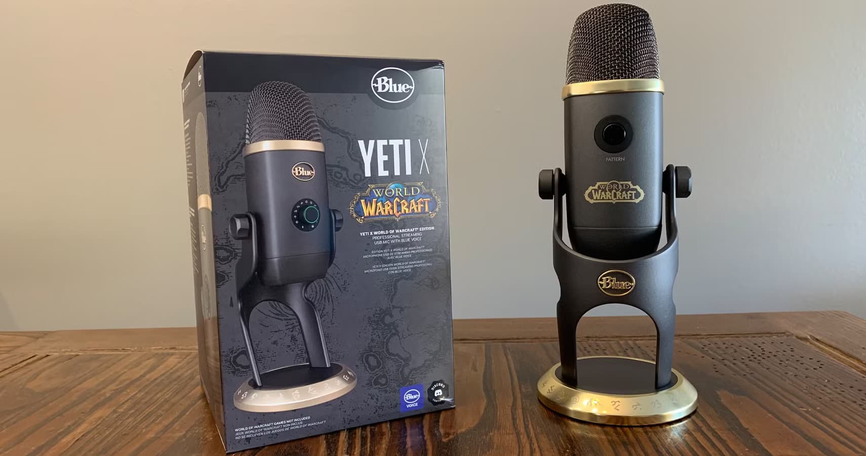 Blue Yeti X - USB condenser microphone for clear audio during calls and recordings.